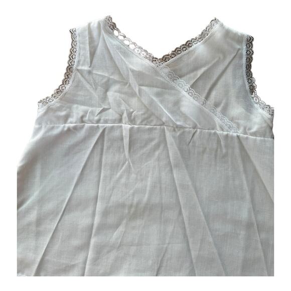 Vintage I.C. Kids White Christening Eyelet Gown, Slip & Bonnet size 0-6 months - Picture 8 of 12
